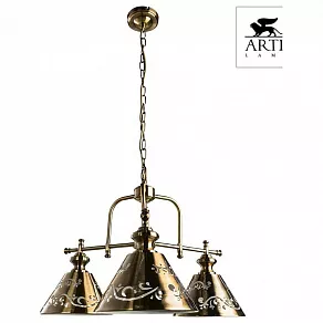 Подвесная люстра Arte Lamp Kensington A1511LM-3PB