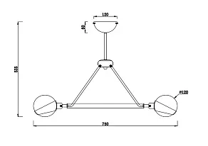 Подвесная люстра Freya Silvia FR5009PL-08B