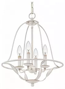 Подвесная люстра Quoizel Bradbury QZ-BRADBURY-4P-AWH