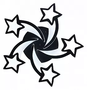 Потолочная люстра Natali Kovaltseva Innovation Style INNOVATION STYLE 83018 BLACK