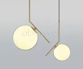 Подвесной светильник Italline Bolla Bolla SP 6212/200 brass