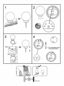 Накладной светильник Globo Solar 33795-15