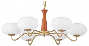 Подвесная люстра Arte Milano AM-Napoli 310166/D780/6 BS/WD