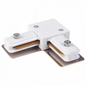Соединитель угловой L-образный для треков Elektrostandard Track Rail  WH Surface TRC-1-1-L-WH