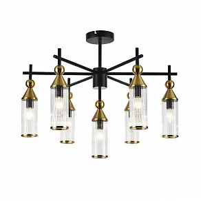 Люстра на штанге Indigo Torazzo 13037/7R Black