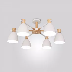 Люстра на штанге Imperiumloft Folke White FOLKE01