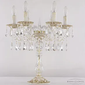 Настольная лампа декоративная Bohemia Ivele Crystal AL1613 AL16313L8/6/141-44 WMG