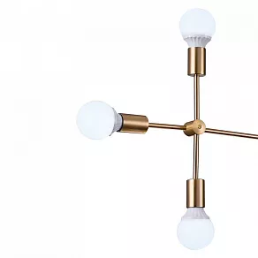 Люстра на штанге Natali Kovaltseva Loft Lux 2 LOFT LUX 75130/6C GOLD