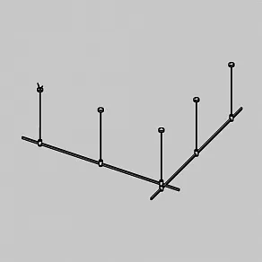 Трек подвесной Maytoni FLARITY TFC-Flar-H06-PT