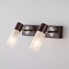 Спот Eurosvet Astoria 21130/2 хром/венге