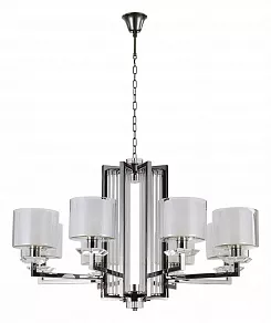 Подвесная люстра Newport 4400 4408+1/C black glossy