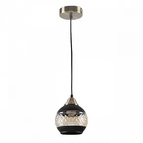 Подвесной светильник Imex MD.51851 MD.51851-1-P-BK+AB