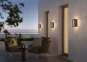 Накладной светильник Maytoni Outdoor Frame O527WL-L12B3K