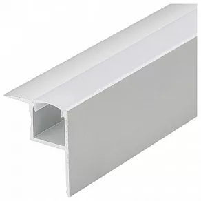 Профиль встраиваемый угловой внутренний Arlight ALU-CEILING-2000 ANOD+FROST 014857