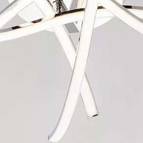 Потолочная люстра Eurosvet Graphic 90108/5 хром 45W