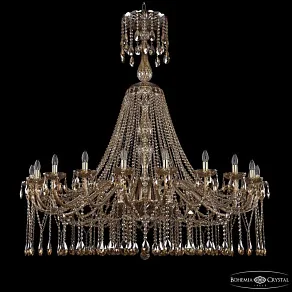 Подвесная люстра Bohemia Ivele Crystal 1413 1413/20/530/XL-158 G M721