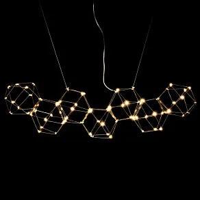 Подвесная люстра O-LUCE Bjork в линию без вставок 1096411-7