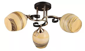 Накладной светильник Imex MD.1671 MD.1671-3-S WENGE+FGD