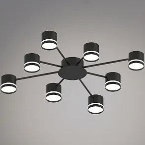 Потолочная люстра Reluce 06730 06730-0.3-08 GX53 BK