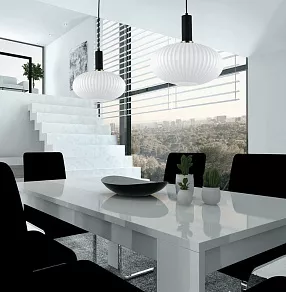 Подвесной светильник LUMINA DECO Floril LDP 1216-1 WT+BK