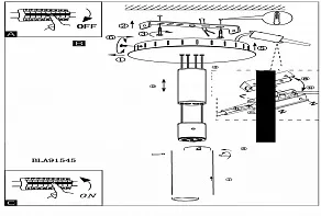 Подвесной светильник Eglo ПРОМО Aggius 91545