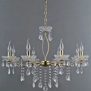 Подвесная люстра ILLUMICO CASTOR IL0265-8PSQ-24 AB CASTOR