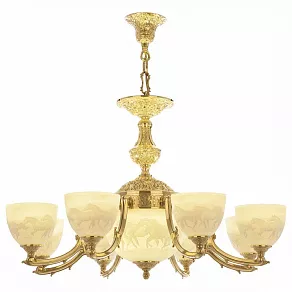 Подвесная люстра Bohemia Ivele Crystal 7211 72211P/8/210 G P1 U Horse