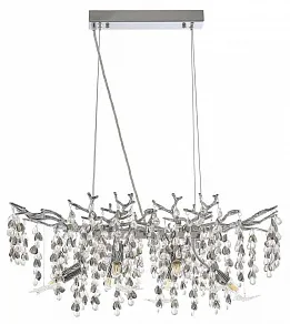 Подвесная люстра Arte Milano Веточка 230210.700.6.E14.H3 CB Clear-Smoky BUT-Clear