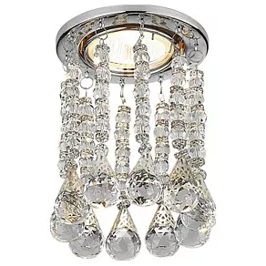 Встраиваемый светильник Ambrella Crystal Spot K2241 CL/G