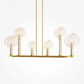 Люстра на штанге Maytoni Status MOD333PL-06BS1