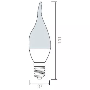 Лампа светодиодная Horoz Electric HL4370L  4Вт 4200K HRZ00000027