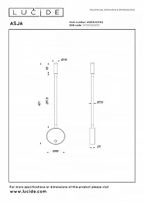 Бра Lucide Asja 2767/12/31