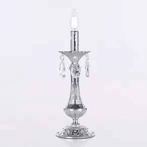Настольная лампа декоративная Bohemia Ivele Crystal AL77 AL77100L/1-32 Ni