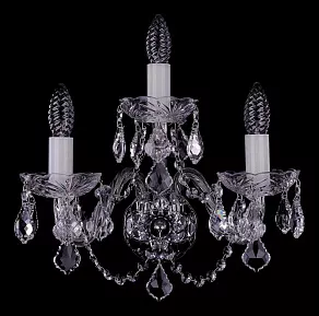 Бра Bohemia Ivele Crystal 1400 1402B/2+1/195XL/Ni/Leafs