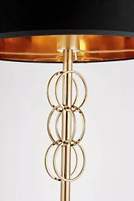 Торшер LUMINA DECO Azzaria LDF 5523 GD+BK
