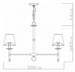 Подвесная люстра Divinare Candela 1162/01 LM-8