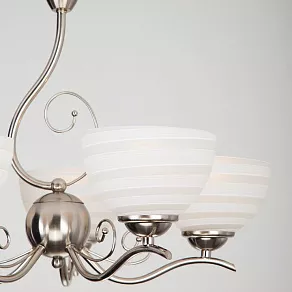 Подвесная люстра Eurosvet Lotta 30116/5 сатин-никель