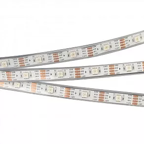 Лента светодиодная Arlight SPI-5000PGS-RAM-5060-30 12V Cx1 RGB-Auto (12mm, 4.8W/m, IP67) 029444
