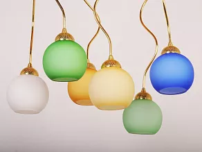 Потолочная люстра Doge Luce 111 357PL6GO-MIX