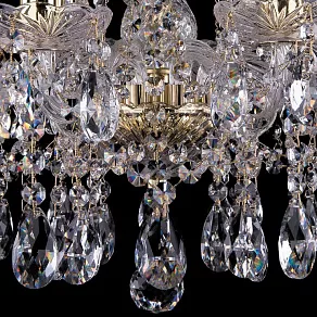 Подвесная люстра Bohemia Ivele Crystal 1413 1413/8/165/G/Tube