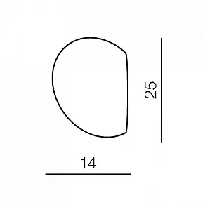 Накладной светильник Azzardo Lotus AZ0153