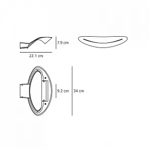 Накладной светильник Artemide  0916010A