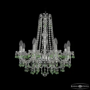Подвесная люстра Bohemia Ivele Crystal 1410 1410/8/195/h-60 Ni V5001