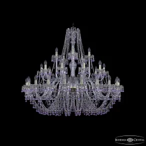 Подвесная люстра Bohemia Ivele Crystal 1410 1410/20+10+5/460 G V7010