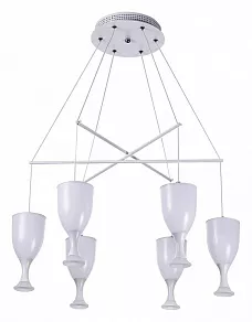 Подвесная люстра LED4U 6409 6409-6 White