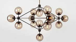 Подвесная люстра Imperiumloft Modo Chandelier Globes 40.615