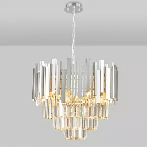Подвесной светильник Natali Kovaltseva VERTIGO VERTIGO 81440/6C SILVER