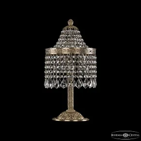 Настольная лампа декоративная Bohemia Ivele Crystal 1920 19201L6/H/20IV Pa Leafs