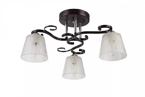 Потолочная люстра Imex  MD.50609-3-S WENGE+CH
