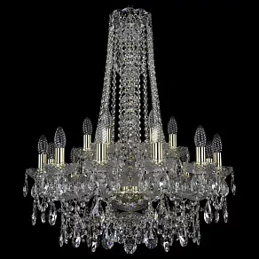 Подвесная люстра Bohemia Art Classic 11.25 11.25.12+6.220.h-80.Gd.Sp